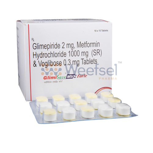 Glimepiride, Metformin and Voglibose Tablets By WEEFSEL PHARMA
