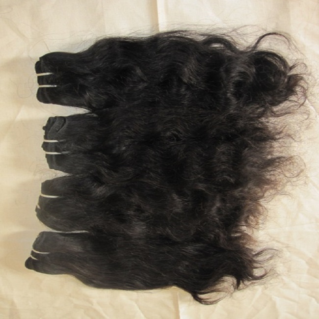 Natural Black Wavy Hair Extensions