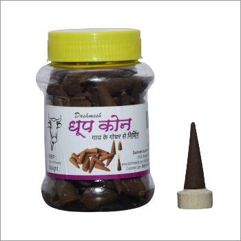 Cow Dung Dhoop Cone