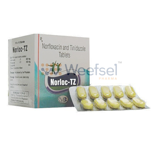 Norfloxacin and Tinidazole Tablets