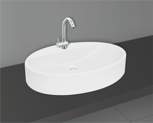 Oval Shape Ceramic Table Top Basin