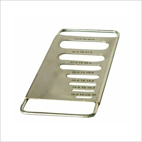 Stainless Steel Flakiness Gauge
