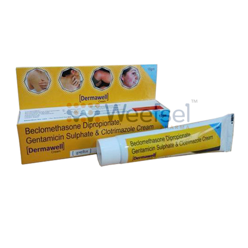 Beclomethasone, Gentamicin and Clotrimazole Cream