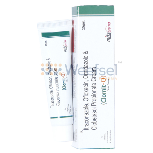 Ofloxacin, Ornidazole, Terbinafine and Clobetasol Cream