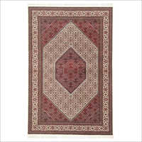 Cream Colour Mix Irani Bidjar Carpet - Design: Modern