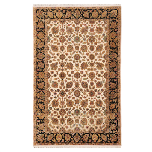 Dc-43 Kashan Wool Silk Carpet Easy To Clean