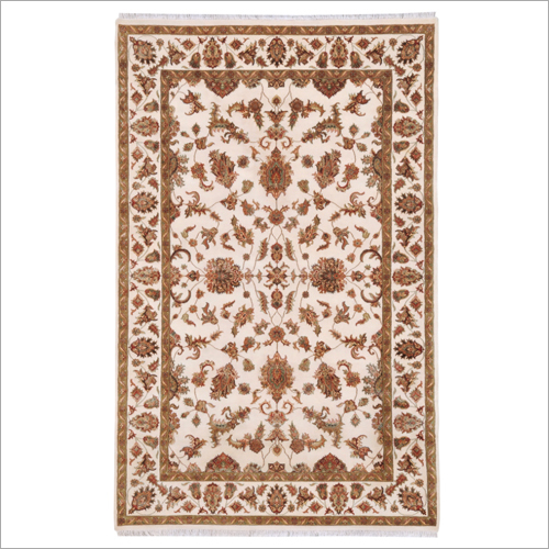 DC-521 Kashan Wool Silk Carpet
