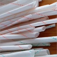 PVC de cristal de la manga de la fibra cubierto