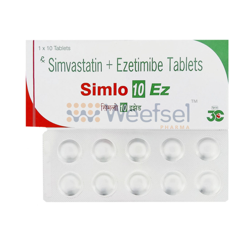 Simvastatin and Ezetimibe Tablets By WEEFSEL PHARMA