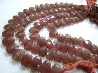 Natural strawberry Quartz Oval shape 10-14 mm Beads