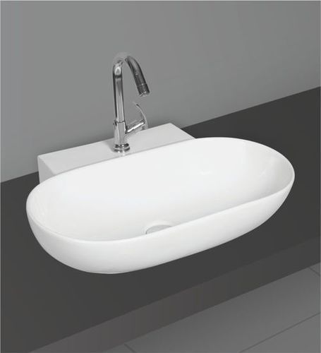 White 4080 Table Top Basin Ceramic Sanitary Ware