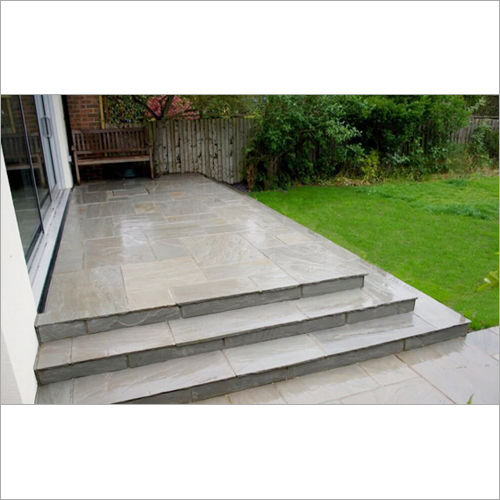 Top Grey Indian Sandstone Paving Slabs