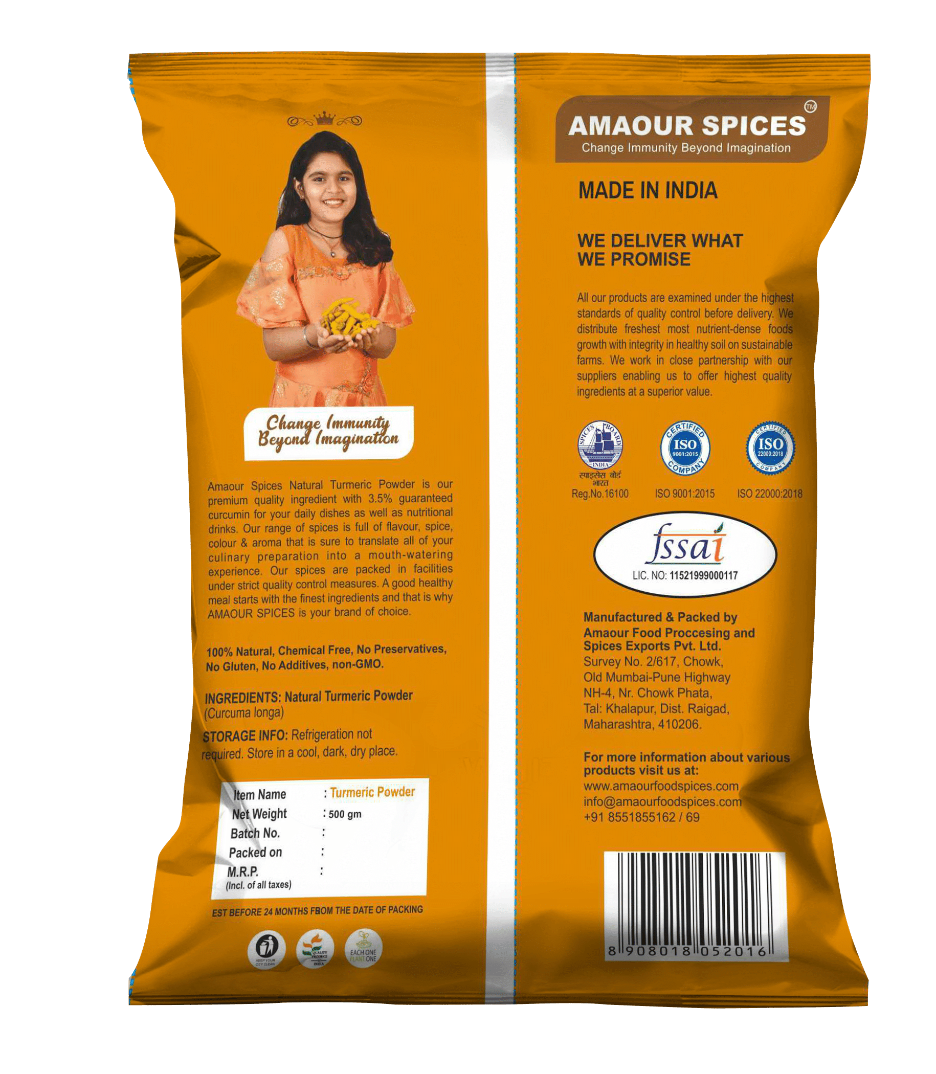 Natural Turmeric Powder