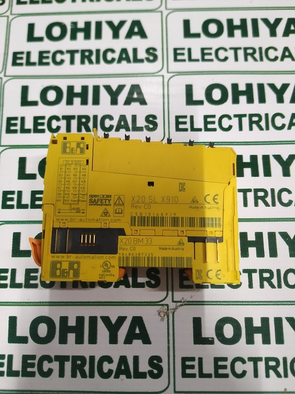 B&R X20 SL X910 POWERLINK MODULE