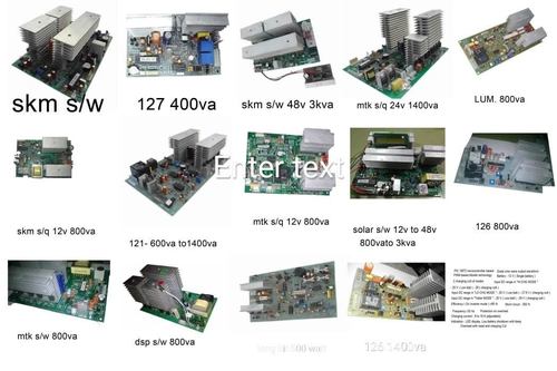 Inverter Kit - 1000W Output Power, 120/240 VAC Input Voltage | 12/24 VDC Output, 90% Efficiency, Overload & Short Circuit Protection