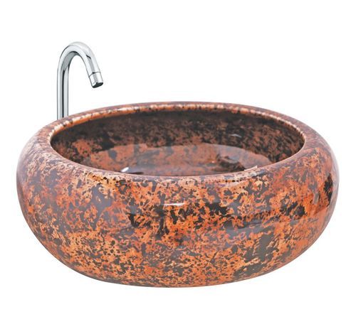 Brown 8003 Table Top Basin Ceramic Sanitary Ware