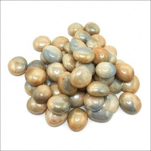 Button Type Glass Pebbles