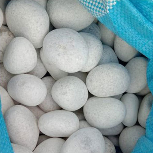 White Polished Pebble
