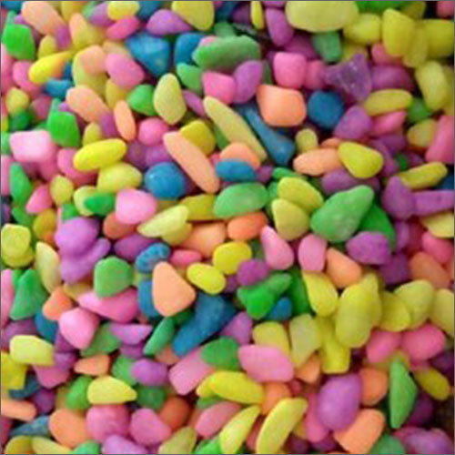 Mixed Colour Glow Chips Pebble