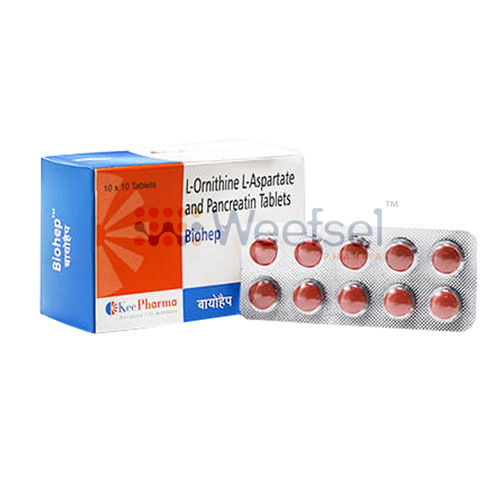 L-Ornithine L-Aspartate and Pancreatin Tablets