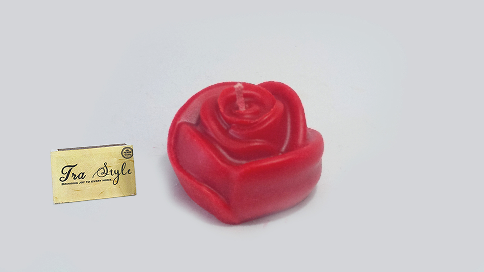 TRA Style Scented Rose Candle