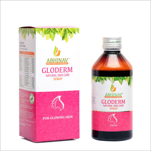 200 Ml Ayurvedic Gloderm Syrup Dry Place