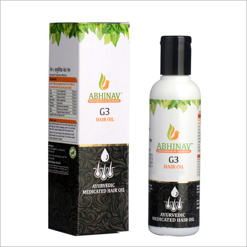 G3 Ayurvedic Medicated Hair Oil