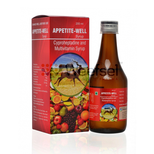 Cyproheptadine and Multivitamin Syrup