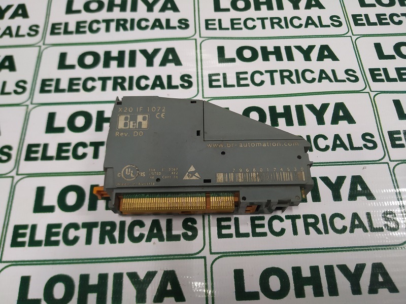 B&R X20 IF 1072 INPUT MODULE