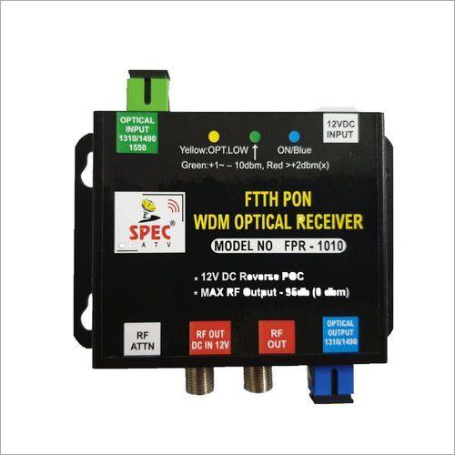 Dual Out Active WDM Node Optical Receiver