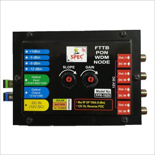FTTB PON WDM Node Optical Receiver