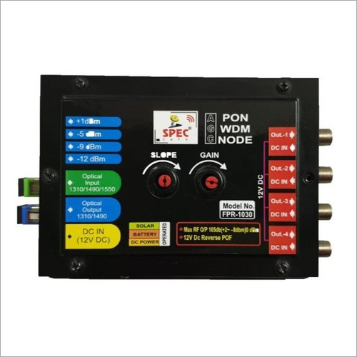 Dual Out AGC WDM Node Optical Receiver
