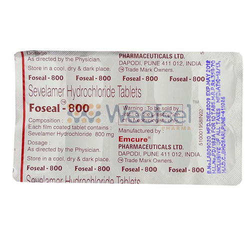 Sevelamer Hydrochloride Tablets