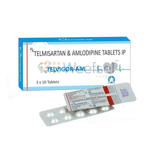 Telmisartan and Amlodipine Tablets