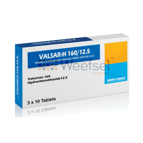 Valsartan and Hydrochlorothiazide Tablets