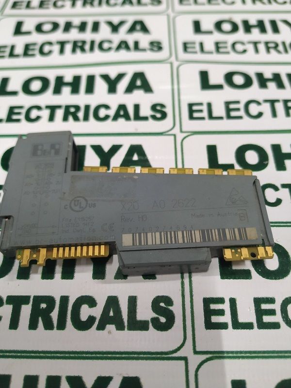 B&R X20 AO 2622 INPUT MODULE