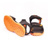 Men's Orange Designer Sandal