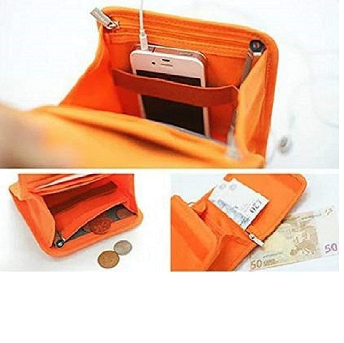 POLYESTER NECK POUCH and PASSPORT SLING BAG