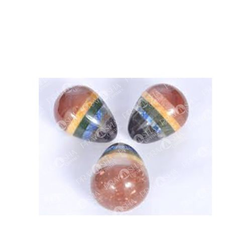 Prayosha Crystals Seven Chakra Egg