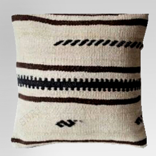 Indian Design Handmade Wool Kilim Cushion Covers