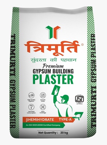 Trimurti 20 Kg Gypsum Plaster (Plaster of Paris)