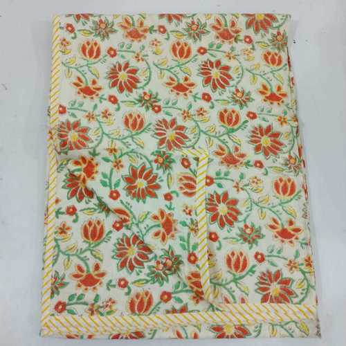 Block Printed Cotton Dohar