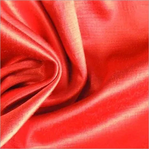 Red Viscose (rayon) Fabric Stock Photo, Picture and Royalty Free