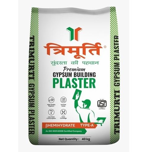 Trimurti 40 Kg  Gypsum Plaster (Plaster Of Paris)