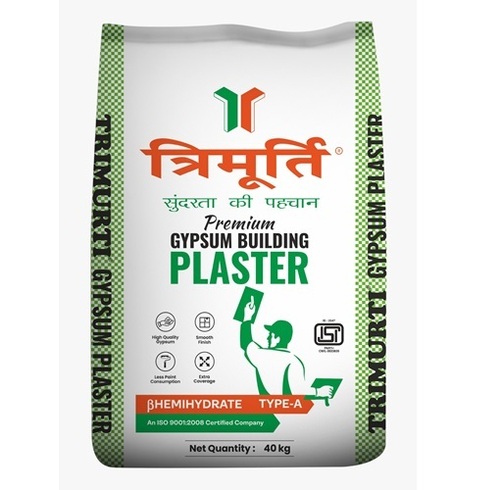 Trimurti 40 Kg  Gypsum Plaster (Plaster Of Paris)