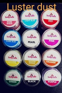 Adible Luster Dust Colour - Multicolour Powder | Versatile For Baking, Decorating, And Crafting Applications