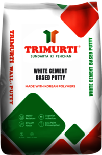 Trimurti 40 Kg White Cement Based Putty