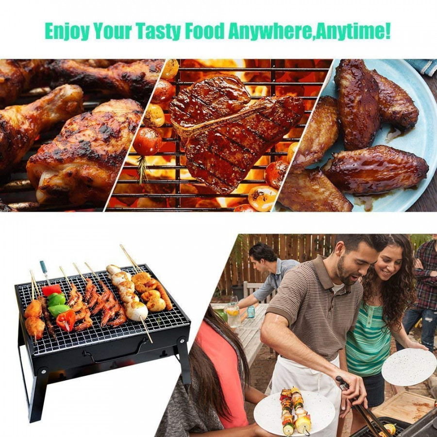 BBQ Foldable Charcoal Barbecue Grill