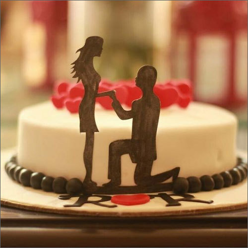 Round Shape Anniversary Cake