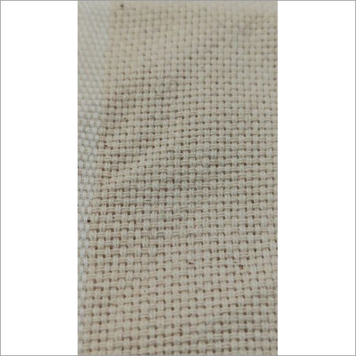 White 30 Meter Long Washable Light Texture Plain Cotton Canvas Fabric at  Best Price in Bijnor